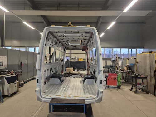 Umbau in Produktionstätte