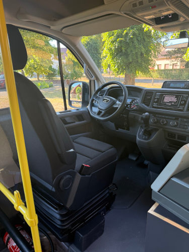 Unser Bus von innen