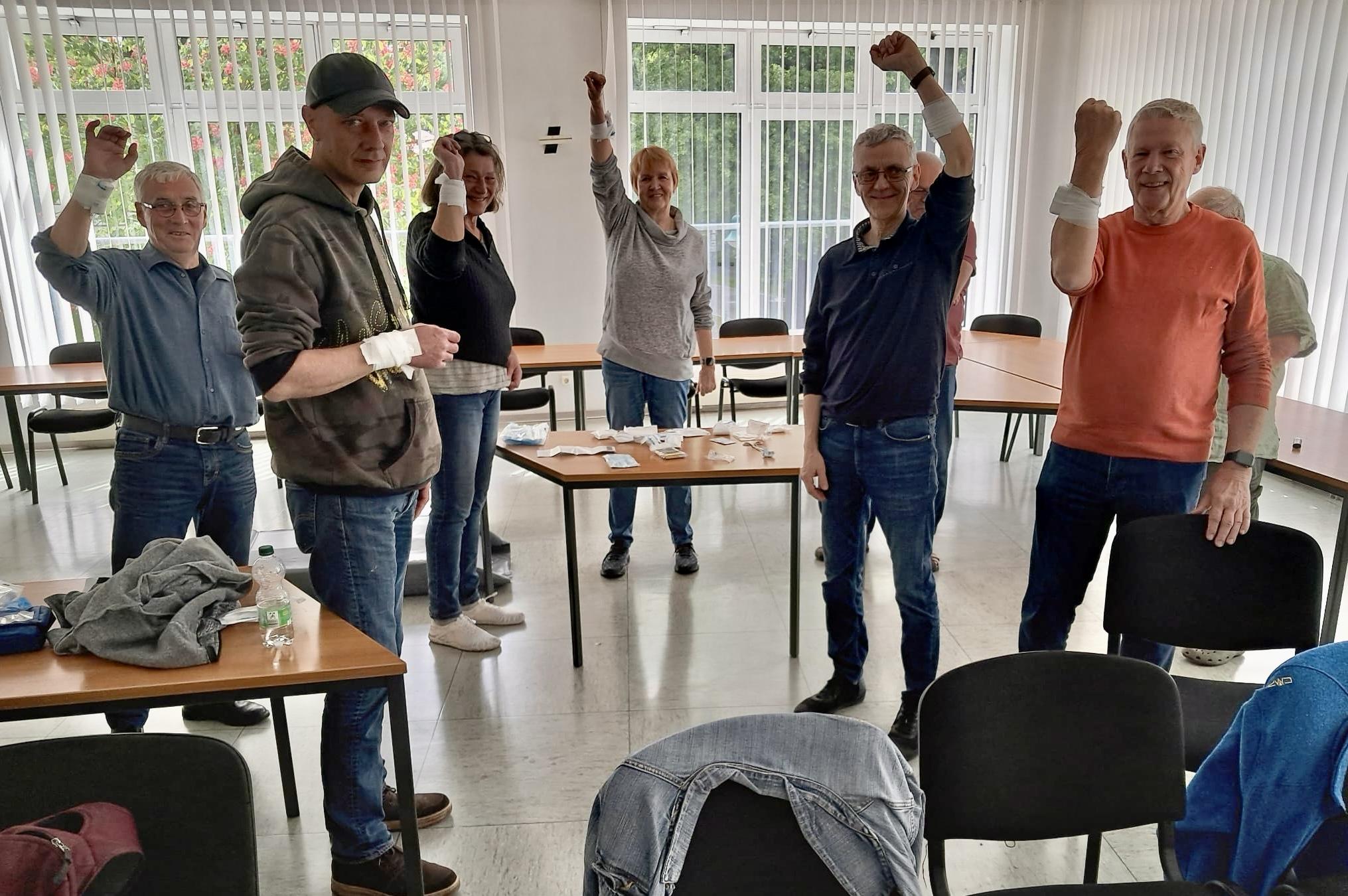Fit für den Einsatz im Bürgerbus!  Bild