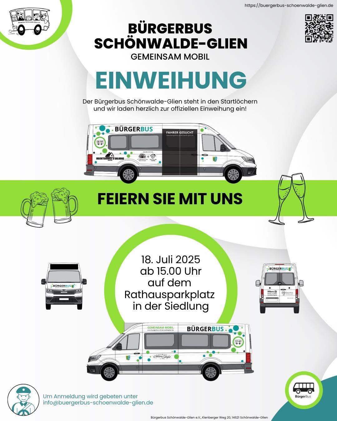 Einladung zur Einweihungsfeier am 18.07.2025  Bild