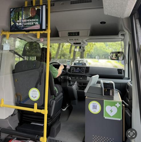 1. August 2025 – Die erste Fahrt mit dem Bürgerbus Bild
