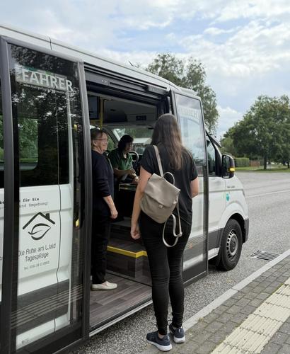 1. August 2025 – Die erste Fahrt mit dem Bürgerbus Bild