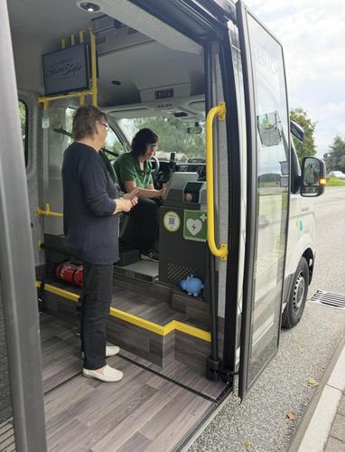 1. August 2025 – Die erste Fahrt mit dem Bürgerbus Bild