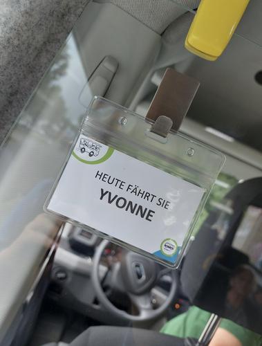 1. August 2025 – Die erste Fahrt mit dem Bürgerbus Bild