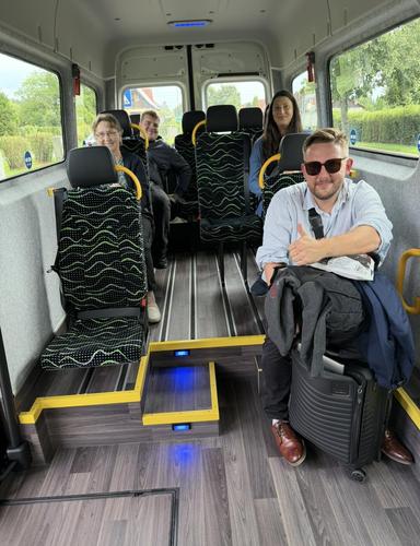 1. August 2025 – Die erste Fahrt mit dem Bürgerbus Bild
