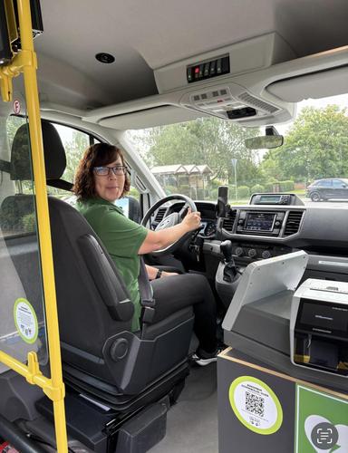 1. August 2025 – Die erste Fahrt mit dem Bürgerbus Bild