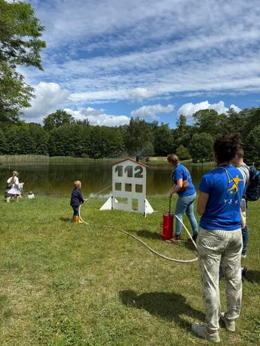 Kindertagsfest in der Siedlung