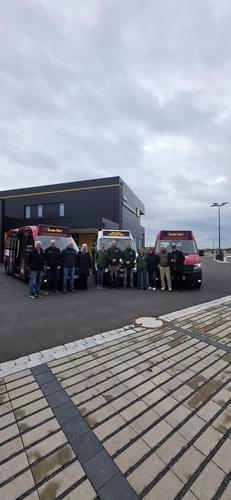 Drei Bürgerbusse, ein gemeinsames Ziel: Sicher unterwegs sein!